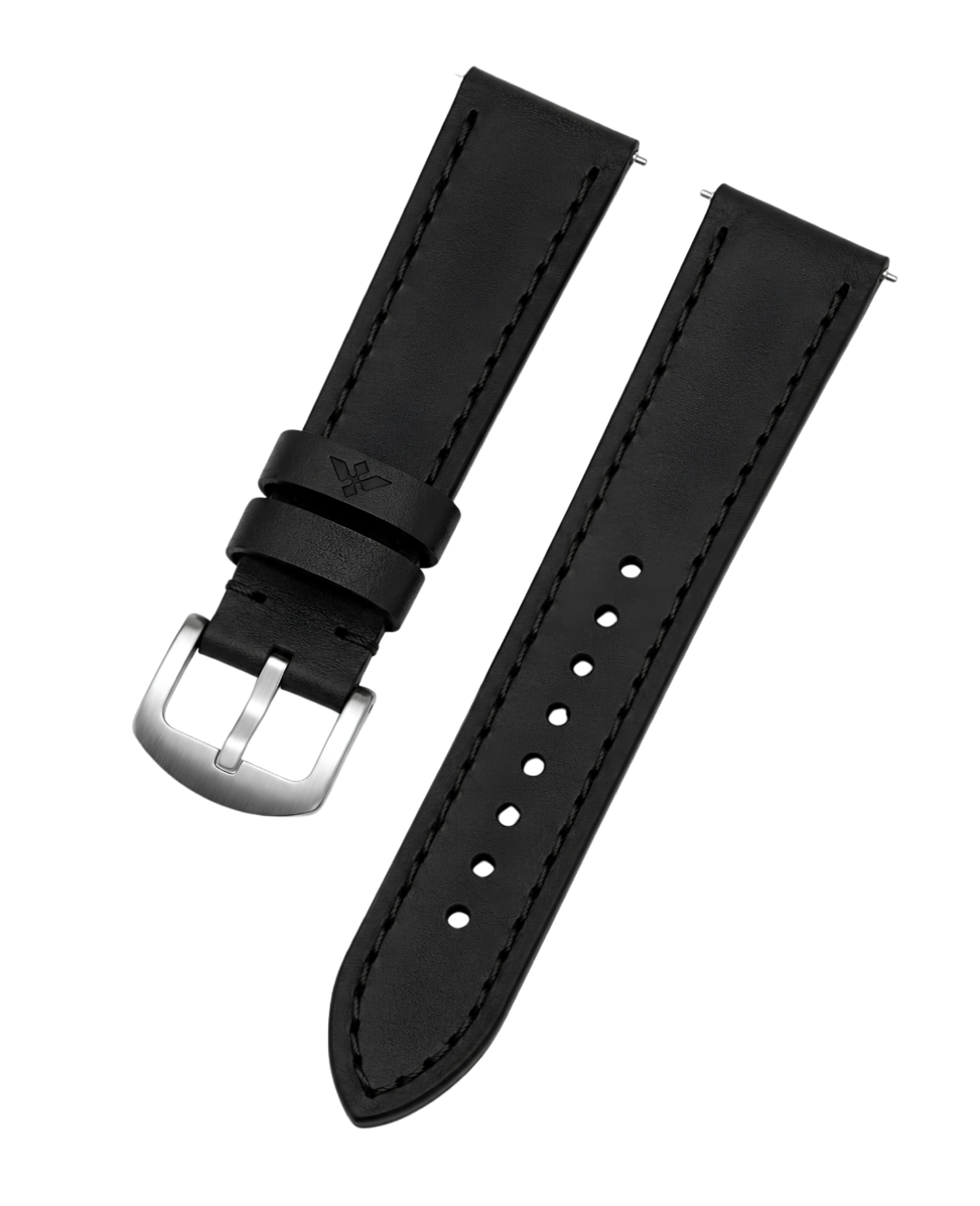 Cinturino in pelle nera